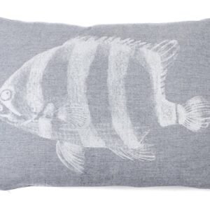 In The Mood Kussen Chambray Vis 30 x 45 cm -