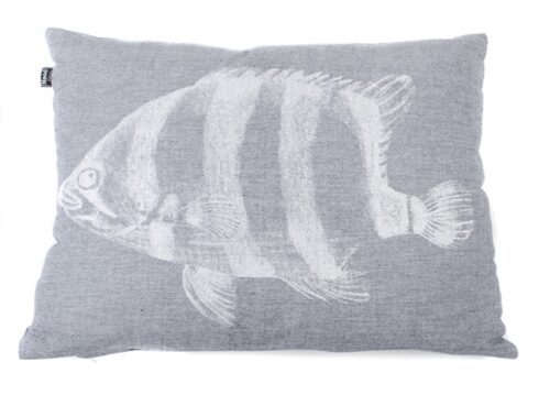 In The Mood Kussen Chambray Vis 30 x 45 cm -