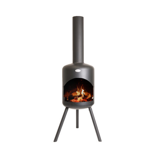 BonFeu Tuinhaard BonSelo Zwart (H 147 cm Ø 39 cm)