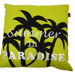 In The Mood Paradise Zigzag Kussen 50 x 50 cm - Div Kleuren - Lime