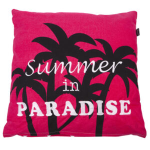 In The Mood Paradise Zigzag Kussen 50 x 50 cm - Div Kleuren - Fuchsia