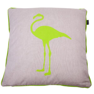 In The Mood Melange Flamingo Kussen 50 x 50 cm - Div Kleuren - Lime