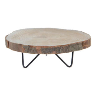 Mica Decorations - Pia planttafel l.bruin - h14xd40cm
