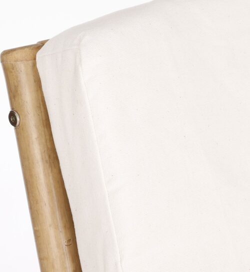 Mica Decorations Tropical Tuinbank – L120 x B88 x H73 cm – Bamboe – Lichtbruin - Afbeelding 4