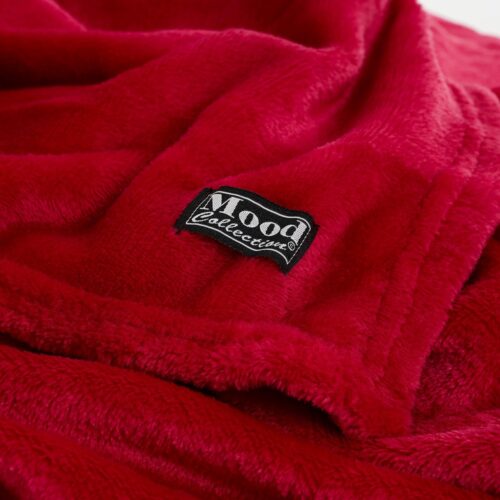 In The Mood Famke Plaid - 180 x 130 cm - Rood - Afbeelding 3