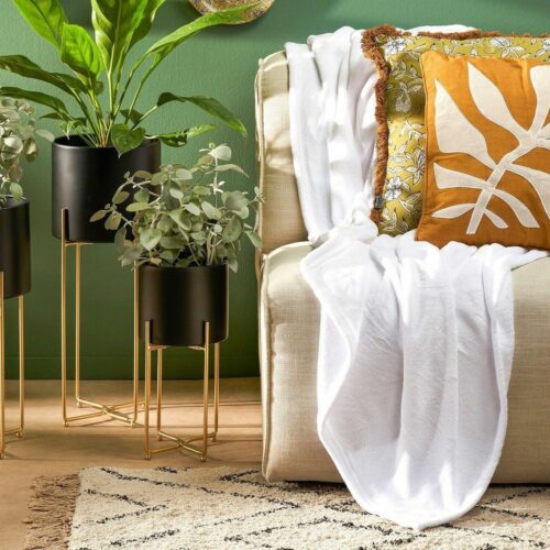 In The Mood Famke Plaid - 180 x 130 cm - Offwhite - Afbeelding 6