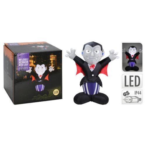 Opblaasbare Dracula met Led verlichting - 150 cm