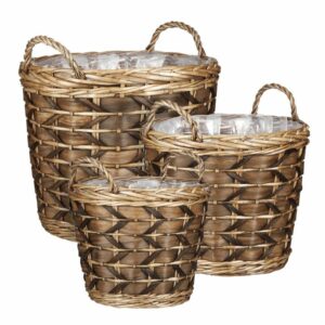 Mica Decorations Manden Lorens - Lichtbruin - 39 x 45 cm - 3 stuks