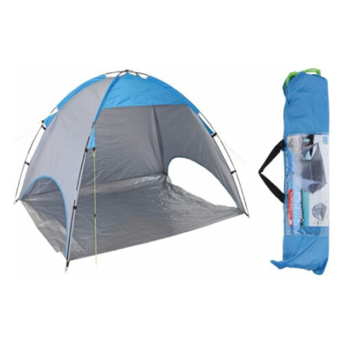 Probeach Strandtent 220x120x115 cm Blauw Grijs