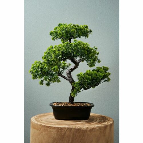 Mica Decorations Kunstplant Bonsai Groen 30 x 30 x 38 cm