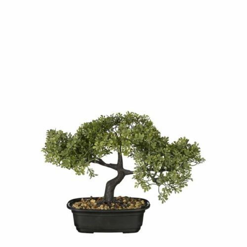 Mica Decorations Kunstplant Bonsai Groen 33 x 17 x 26 cm