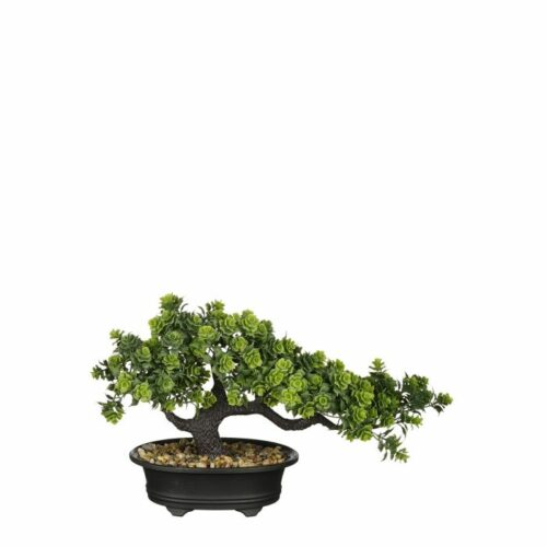 Mica Decorations Kunstplant Bonsai Groen 33 x 13 x 21 cm