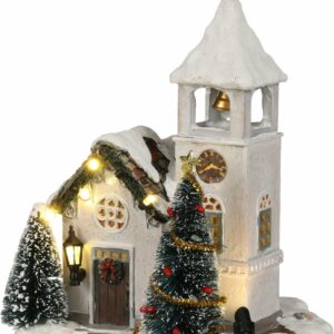 LuVille Kerstdorp Miniatuur Kyrka Zweedse Kerk