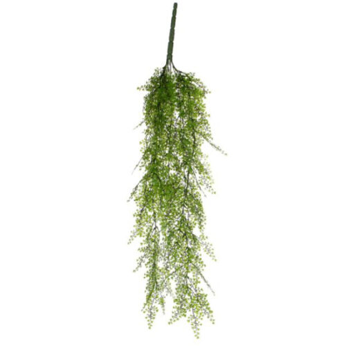 Mica Decorations Cypres Hangplant – 95 x 20 x 10 cm – Groen