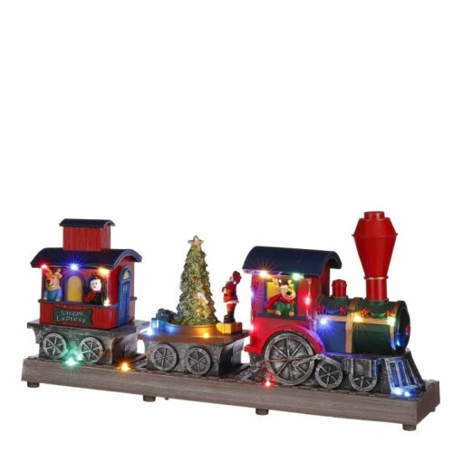 Luville Santa Express Trein - 37 x 8,5 x 17,5 cm