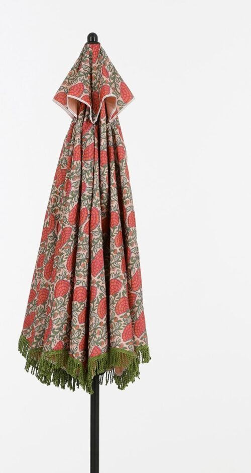 In The Mood Collection Mitchell Parasol - H238 x Ø220 cm - Fuchsia - Afbeelding 6