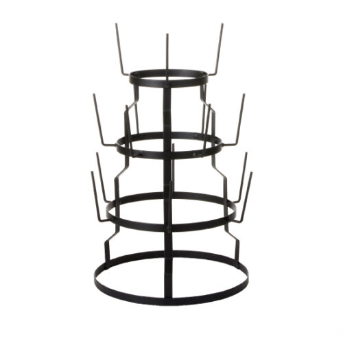 Mica Decorations Beker Rek - 50 x 34cm - Zwart