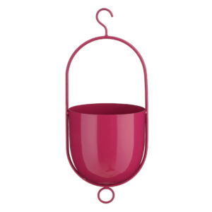Mica Decorations Bob Hangpot - 15 x 14 x 36 cm - Fuchsia