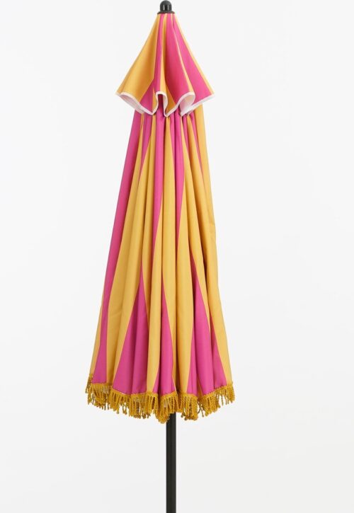 In The Mood Collection Osborn Parasol - H238 x Ø220 cm - Geel - Afbeelding 2