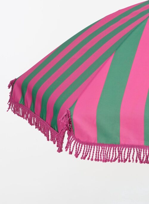 In The Mood Collection Osborn Parasol - H238 x Ø220 cm - Groen-Roze - Afbeelding 3