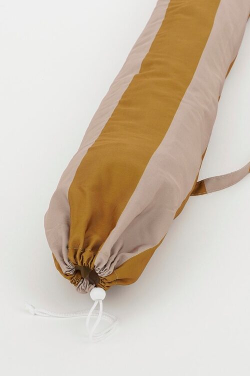 In The Mood Collection Osborn Parasol - H238 x Ø220 cm - Oranje-Wit - Afbeelding 4