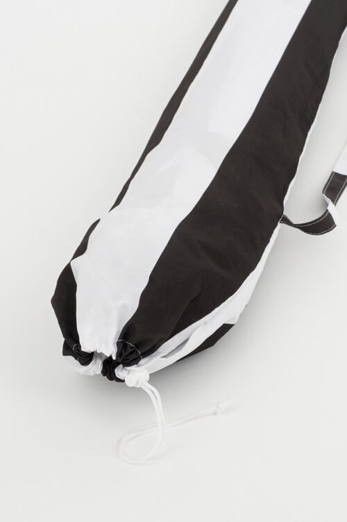 In The Mood Collection Osborn Parasol - H238 x Ø220 cm - Zwart, Wit - Afbeelding 7