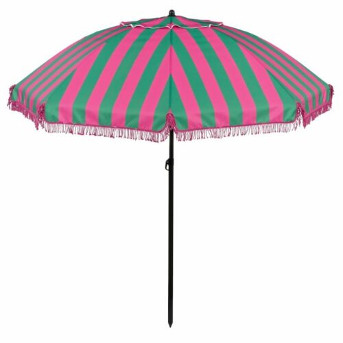 In The Mood Collection Osborn Parasol - H238 x Ø220 cm - Groen-Roze