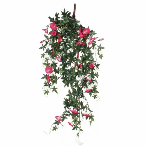 Mica Decorations Petunia Kunst Hangplant - L15 x B20 x H80 cm - Fuchsia