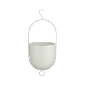 Mica Decorations Bob Hangpot - 15 x 14 x 36 cm - Wit
