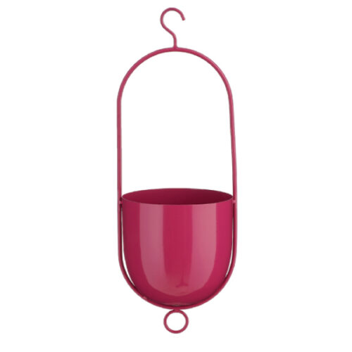 Mica Decorations Bob Hangpot - 15 x 14 x 42 cm - Fuchsia
