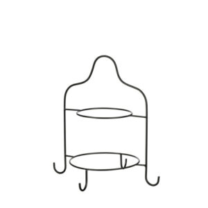 Mica Decorations Etagere - 38 x 31,5 x 40cm - Zwart