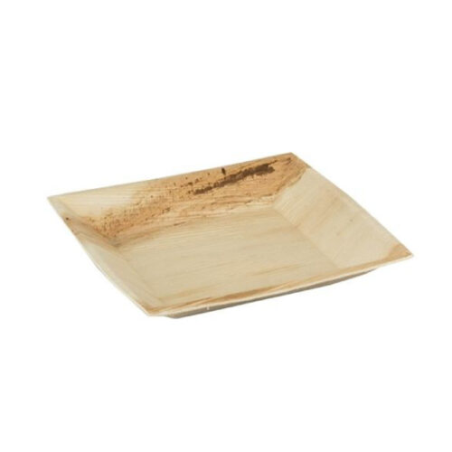 100 Palmblad borden "Cuadra" 18 x 18cm