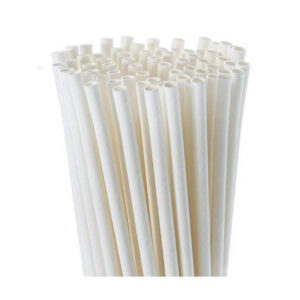5000 FSC® papieren rietjes wit 230 x 6 Ø mm