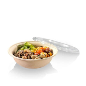500 Suikerrieten Bowls 900ml / 21cm / 6cm Hoog - Bruin