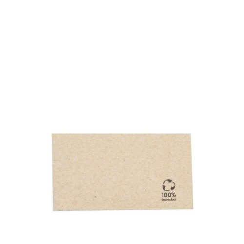 8000 FSC Servetten Gerecycled / Ongebleekt - 33 x 21cm - 2-laags Xpress