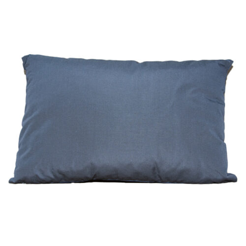 Sunol Plofkussen 60 x 40 cm - Donkergrijs - Gemaakt van All Weather Olefin voor Duurzaamheid en Comfort