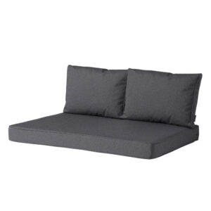 Madison Manchester Palletkussen Set 120 x 80 / 60 x 40 cm - Grey