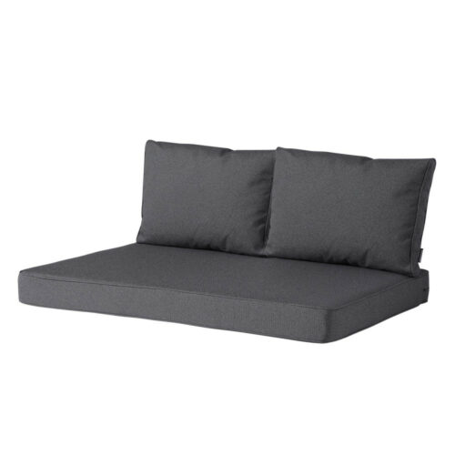 Madison Manchester Palletkussen Set 120 x 80 / 60 x 40 cm - Grey