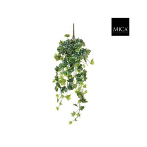 Mica Decorations Hedera Kunst Hangplant - H71 cm - Groen Bont