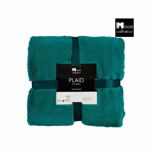 In The Mood Collection Bronte Fleece Deken – L200 x B150 cm – Petrol
