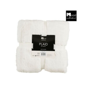 In The Mood Collection Bronte Fleece Deken – L200 x B150 cm – Wit
