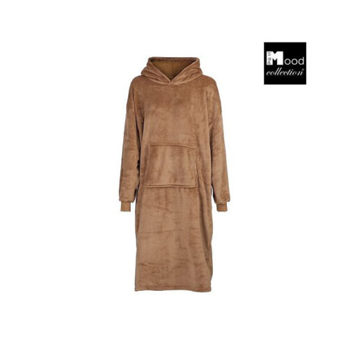In the Mood Collection Poncho Hoodie - l117xb70cm - Beige