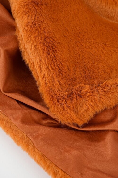 In The Mood Collection Bronte Fleece Deken – L200 x B150 cm – Terra - Afbeelding 2