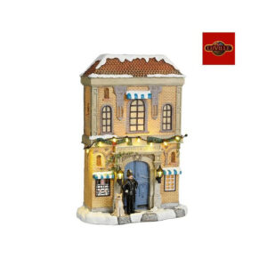 Luville - Police Station Battery Operated -  18,5 x 9 x 26,5cm