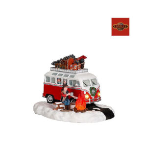 Luville Ski trip Battery Operated - 18,5 x 13 x 12cm