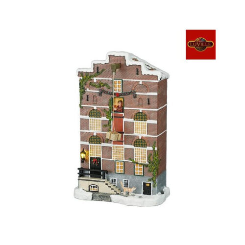 Luville - Warehouse - Facade - Battery Operated -18,5 x 10,5 x 29 cm