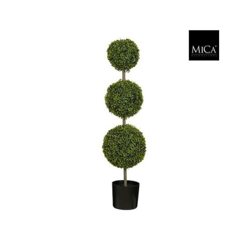 Mica Decorations Kunstplant Buxus - 30x30x120 cm - Groen