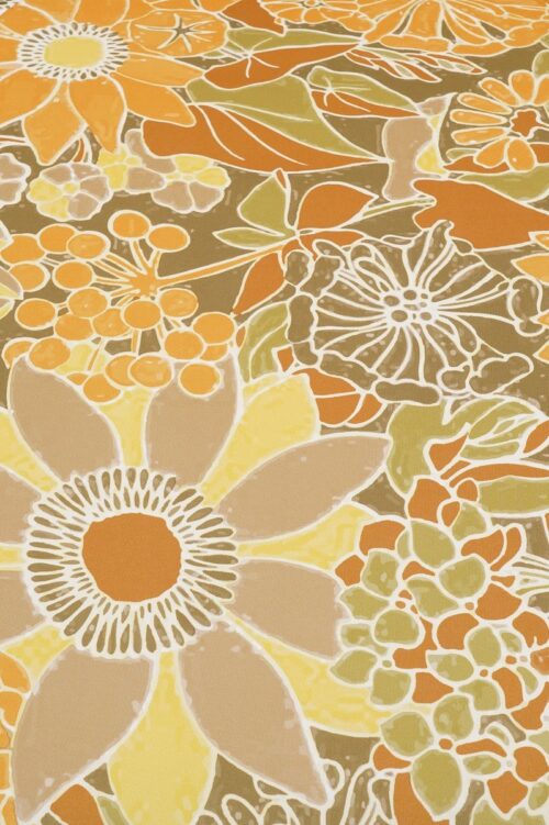 Mica Decorations Bloem Parasol - H238 x Ø220 cm - Bruin - Afbeelding 6
