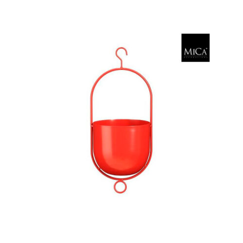 Mica Decorations Hangpot Bob Rood 15 x 14 x 36 cm