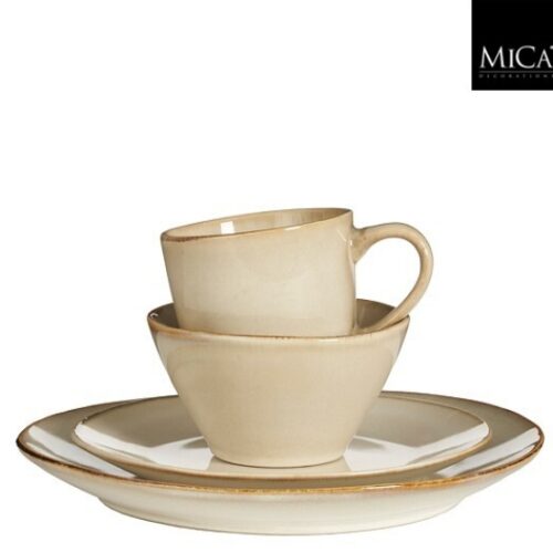 Mica Decorations Racco Serviesset 4 Persoons - Beige